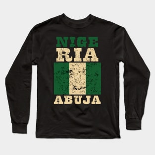 Flag of Nigeria Long Sleeve T-Shirt